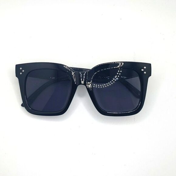 Accessories - 𝅺black cat eye square sunglasses
